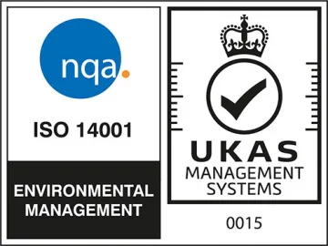 NQA ISO 14001 Logo UKAS