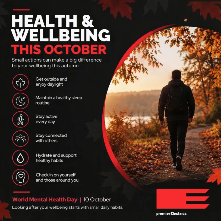 Health Wellbeing This October