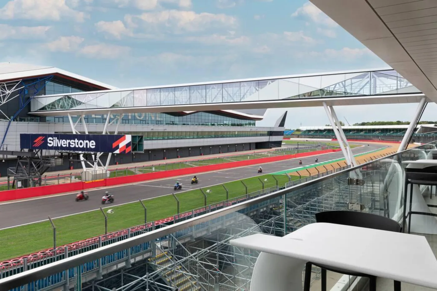 View from bedroom balcony racing